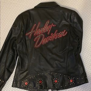 Harley Davidson 100% genuine leather jacket. SZ L